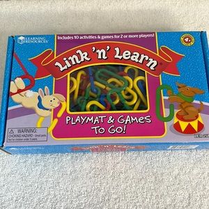 Link ‘n’ Learn playmat and games to go! Complete